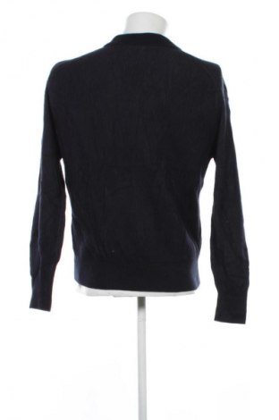 Jachetă tricotată de bărbați Massimo Dutti, Mărime M, Culoare Albastru, Preț 159,99 Lei