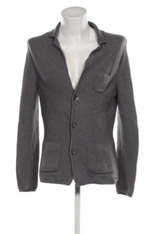 Herren Strickjacke Olymp, Größe M, Farbe Grau, Preis € 34,99