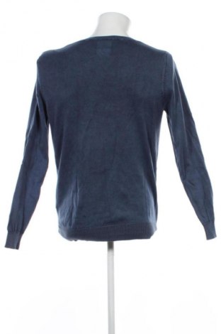 Jachetă tricotată de bărbați Review, Mărime S, Culoare Albastru, Preț 28,99 Lei