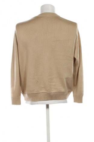 Herren Strickjacke Roger Kent, Größe L, Farbe Beige, Preis 16,99 €