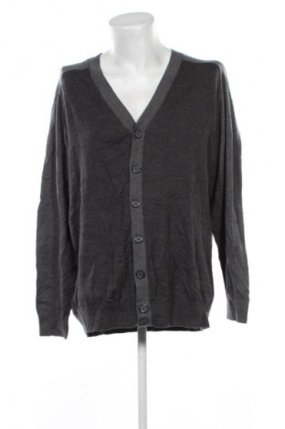 Herren Strickjacke Roundtree & Yorke, Größe XXL, Farbe Grau, Preis 19,99 €