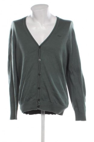 Jachetă tricotată de bărbați S.Oliver, Mărime L, Culoare Verde, Preț 105,99 Lei