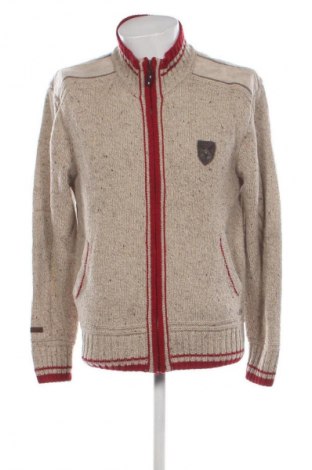 Herren Strickjacke Spieth & Wensky, Größe M, Farbe Beige, Preis 26,99 €