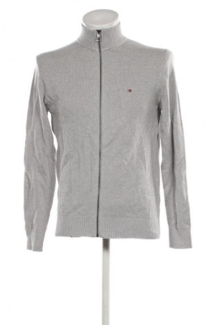 Herren Strickjacke Tommy Hilfiger, Größe M, Farbe Grau, Preis 119,99 €