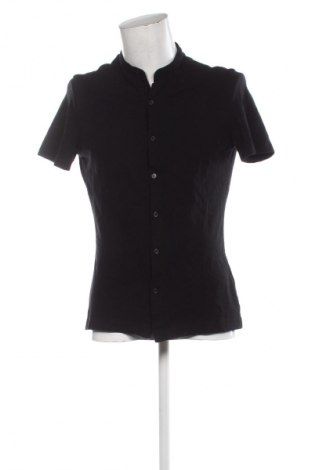 Мъжка риза Bershka, Размер L, Цвят Черен, Цена 29,00 лв.