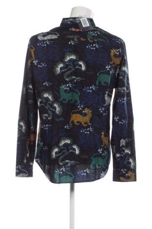 Cămașă de bărbați Desigual, Mărime XXL, Culoare Multicolor, Preț 316,99 Lei