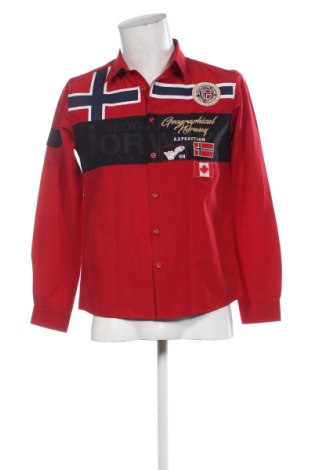 Herrenhemd Geographical Norway, Größe S, Farbe Rot, Preis 35,00 €
