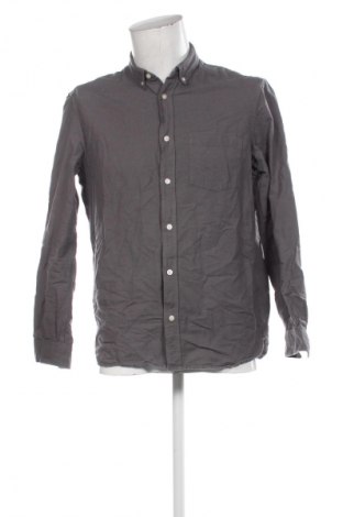Cămașă de bărbați H&M, Mărime L, Culoare Gri, Preț 19,99 Lei