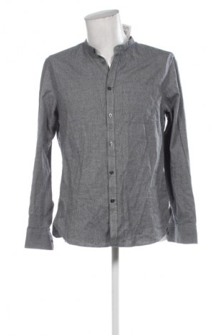 Herrenhemd H&M, Größe M, Farbe Grau, Preis 8,99 €