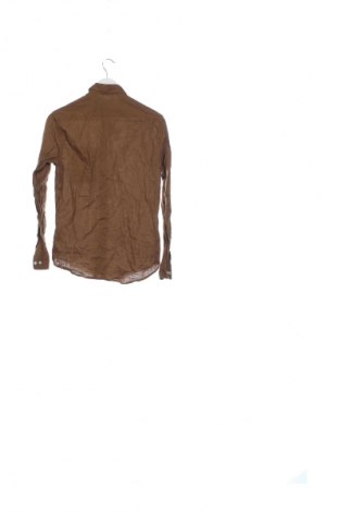 Мъжка риза H&M, Размер XS, Цвят Кафяв, Цена 29,00 лв.
