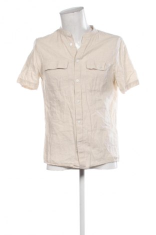 Herrenhemd H&M, Größe M, Farbe Beige, Preis 14,83 €