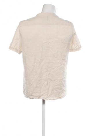 Herrenhemd H&M, Größe M, Farbe Beige, Preis 14,83 €