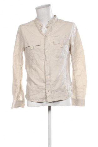 Herrenhemd H&M Divided, Größe M, Farbe Beige, Preis 8,99 €