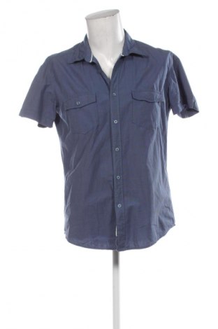 Herrenhemd H&M L.O.G.G., Größe L, Farbe Blau, Preis 10,99 €