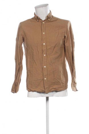Мъжка риза H&M L.O.G.G., Размер S, Цвят Кафяв, Цена 29,00 лв.