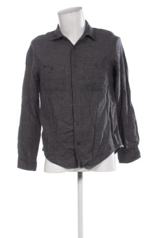 Herrenhemd H&M L.O.G.G., Größe M, Farbe Grau, Preis 6,99 €