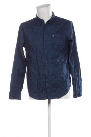 Herrenhemd Hollister, Größe M, Farbe Blau, Preis € 13,99