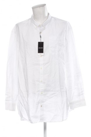 Herrenhemd Jack & Jones, Größe 5XL, Farbe Weiß, Preis 54,99 €