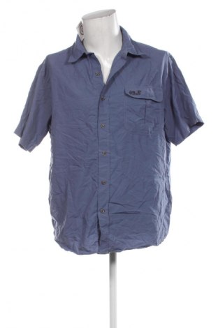 Cămașă de bărbați Jack Wolfskin, Mărime XL, Culoare Albastru, Preț 95,99 Lei