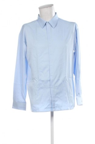 Męska koszula Manfinity, Rozmiar L, Kolor Niebieski, Cena 78,16 zł