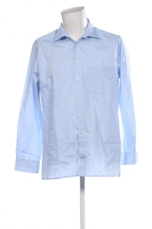 Мъжка риза Olymp, Размер L, Цвят Син, Цена 42,00 лв.