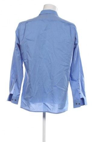 Ανδρικό πουκάμισο Olymp, Μέγεθος L, Χρώμα Μπλέ, Τιμή 28,04 €