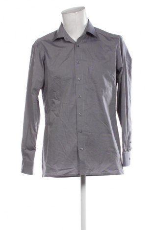 Herrenhemd Olymp, Größe M, Farbe Grau, Preis 8,99 €