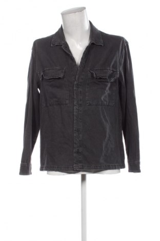 Herrenhemd Pull&Bear, Größe M, Farbe Grau, Preis 14,77 €