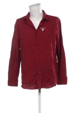 Pánská košile  SHEIN, Velikost XXL, Barva Červená, Cena  79,00 Kč