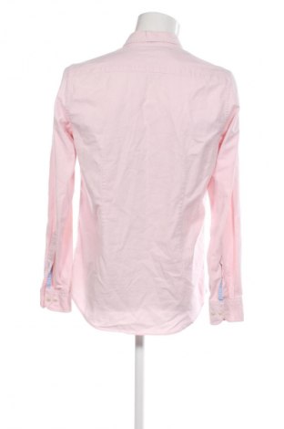 Męska koszula Tommy Hilfiger, Rozmiar L, Kolor Różowy, Cena 170,78 zł