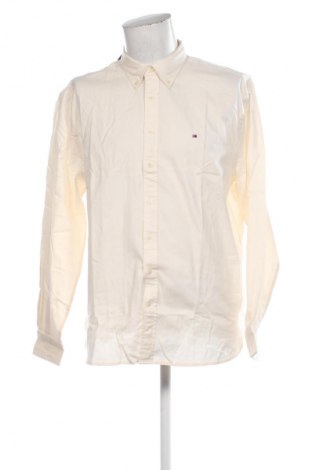Herrenhemd Tommy Hilfiger, Größe XXL, Farbe Beige, Preis 94,99 €