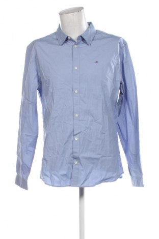 Cămașă de bărbați Tommy Jeans, Mărime XXL, Culoare Albastru, Preț 356,99 Lei