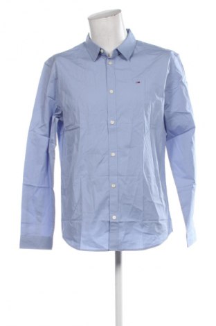 Cămașă de bărbați Tommy Jeans, Mărime XL, Culoare Albastru, Preț 356,99 Lei