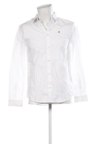 Herrenhemd Tommy Jeans, Größe M, Farbe Weiß, Preis 93,99 €