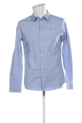 Herrenhemd Tommy Jeans, Größe M, Farbe Blau, Preis 75,99 €