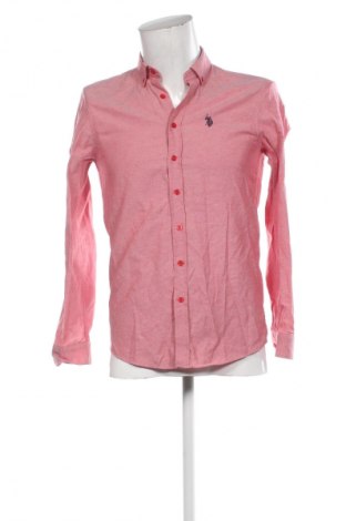 Herrenhemd U.S. Polo Assn., Größe S, Farbe Rot, Preis 13,99 €