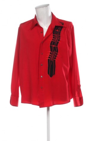Męska koszula Unbranded, Rozmiar XXL, Kolor Czerwony, Cena 66,67 zł