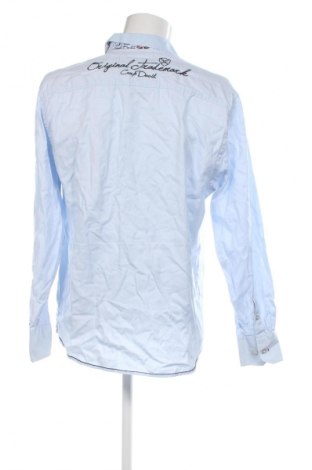 Herrenhemd Unbranded, Größe L, Farbe Blau, Preis 23,69 €