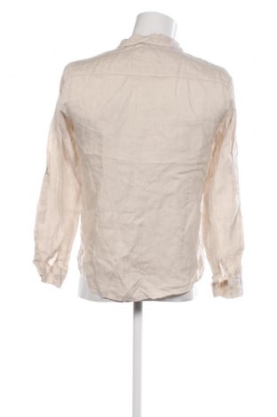 Herrenhemd Unbranded, Größe M, Farbe Beige, Preis € 11,99