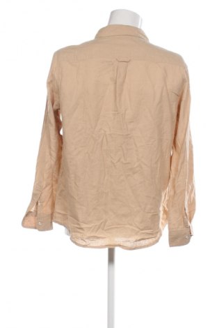 Herrenhemd Unbranded, Größe L, Farbe Beige, Preis € 9,99