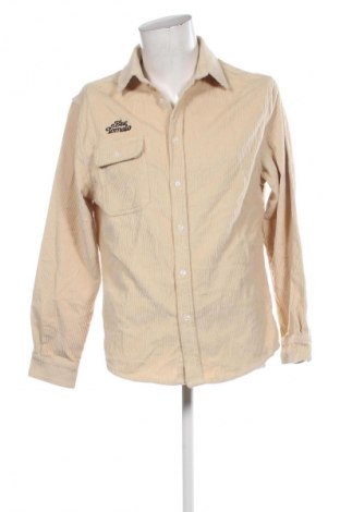 Herrenhemd Unbranded, Größe L, Farbe Ecru, Preis 5,99 €