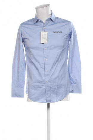 Herrenhemd Uniqlo, Größe M, Farbe Blau, Preis 12,99 €