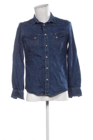 Cămașă de bărbați Wrangler, Mărime M, Culoare Albastru, Preț 94,99 Lei