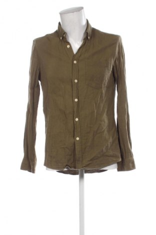 Herrenhemd Zara, Größe M, Farbe Grün, Preis 9,99 €