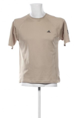Herren T-Shirt Adidas, Größe M, Farbe Beige, Preis € 26,81