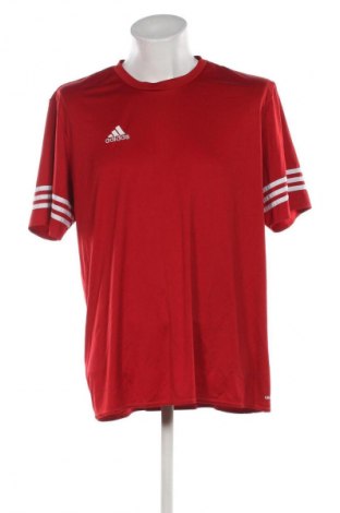 Herren T-Shirt Adidas, Größe XXL, Farbe Rot, Preis € 23,99
