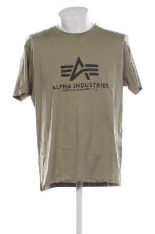 Herren T-Shirt Alpha Industries, Größe XL, Farbe Grün, Preis € 33,99