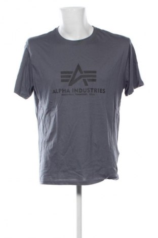 Tricou de bărbați Alpha Industries, Mărime XL, Culoare Gri, Preț 157,99 Lei