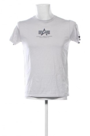Tricou de bărbați Alpha Industries, Mărime S, Culoare Gri, Preț 73,68 Lei