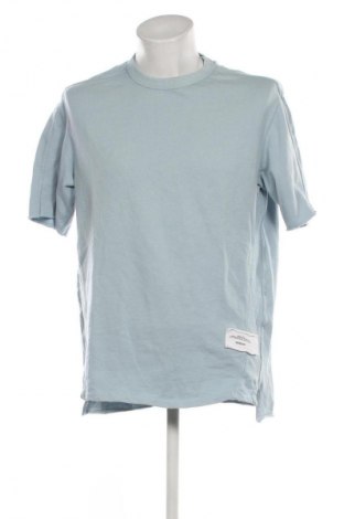 Pánske tričko  Bershka, Veľkosť M, Farba Modrá, Cena  13,95 €